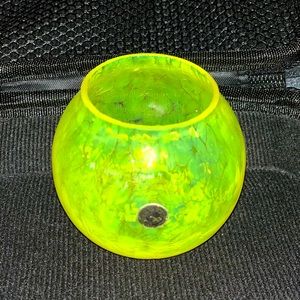 Romanian (Oilspot) Art Glass Vase Iridescent 1900